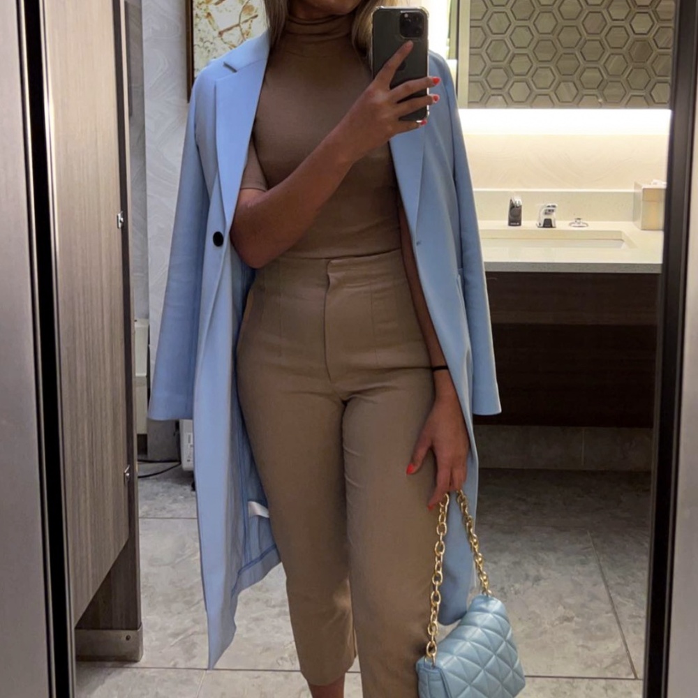 Express blue coat